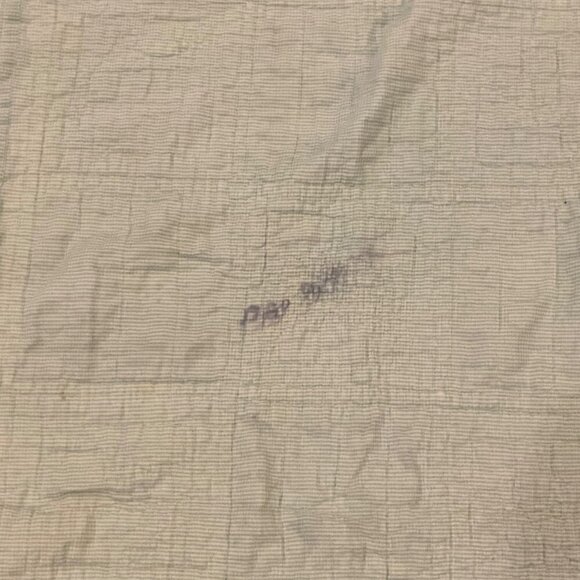 Farm Animal Cutter Quilt 46x74 Hand Embroidered Machine Stitched Tattered Cotton - Picture 10 of 12